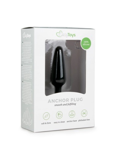 Mini plug Anchor silicone  8 x 2,1 cm - Easytoys